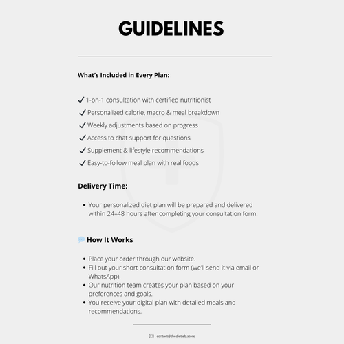 Women Nutrition Plan